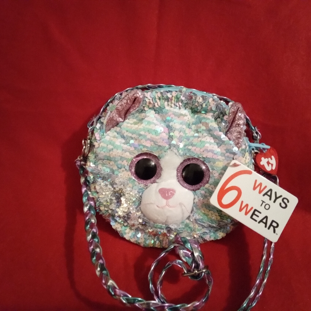 TY Kitty Cat Whimsy Purse